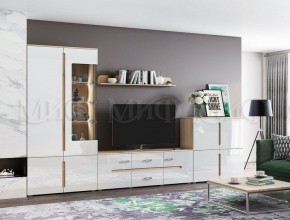 КИМ Тумба 4-х створчатая (белый) в Заречном - zarechnyy.ok-mebel.com | фото 4