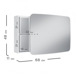 Кларити Шкаф зеркальный 16.312.06 (сдвижной фасад) в Заречном - zarechnyy.ok-mebel.com | фото 3