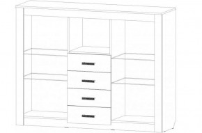 РИВЬЕРА Комод большой в Заречном - zarechnyy.ok-mebel.com | фото 2