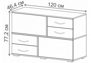 Комод Дамар в Заречном - zarechnyy.ok-mebel.com | фото 4