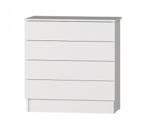 Комод Фаворит-3 (Белый текстурный) в Заречном - zarechnyy.ok-mebel.com | фото 2