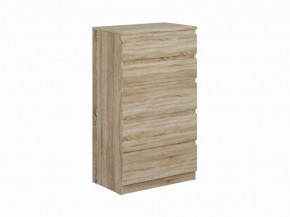 Комод КАСТОР с пятью ящиками, цвет Дуб Сонома в Заречном - zarechnyy.ok-mebel.com | фото