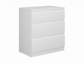Комод КАСТОР с тремя ящиками, цвет белый в Заречном - zarechnyy.ok-mebel.com | фото