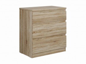 Комод КАСТОР с тремя ящиками, цвет Дуб Сонома в Заречном - zarechnyy.ok-mebel.com | фото
