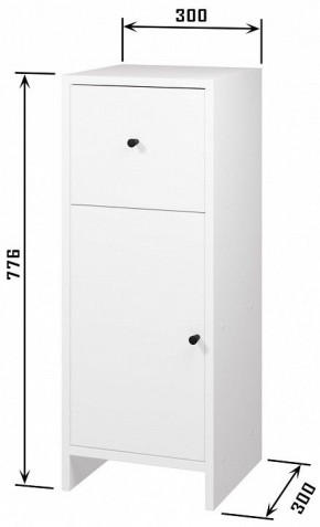Комод Квадро в Заречном - zarechnyy.ok-mebel.com | фото 3