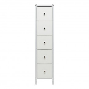 Комод Leset Нирита/Хайди узкий 5 ящиков в Заречном - zarechnyy.ok-mebel.com | фото