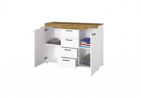 Комод Милана (Белый/Сосна Гранд) в Заречном - zarechnyy.ok-mebel.com | фото 2