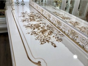 Комод с Зеркалом Алсу (белый глянец) в Заречном - zarechnyy.ok-mebel.com | фото 5