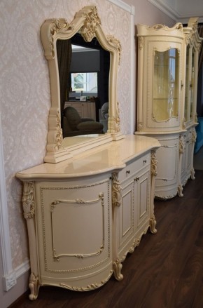 Комод с зеркалом Джоконда (крем) в Заречном - zarechnyy.ok-mebel.com | фото 2