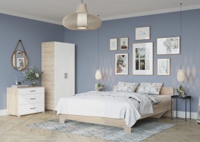 Комод VICTOR (Сонома/Белый) в Заречном - zarechnyy.ok-mebel.com | фото 3