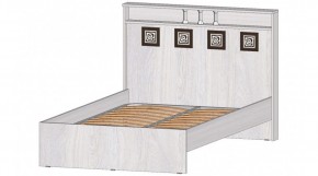 КОСТА-РИКА Кровать 1200 с основанием (анкор светлый) в Заречном - zarechnyy.ok-mebel.com | фото