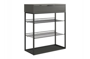 КРАШ Обувница (графит) в Заречном - zarechnyy.ok-mebel.com | фото