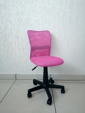 Кресло Barneo K-401 детское (розовая ткань/сетка) в Заречном - zarechnyy.ok-mebel.com | фото