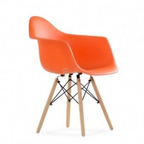Кресло Barneo N-14 WoodMold оранжевый в Заречном - zarechnyy.ok-mebel.com | фото