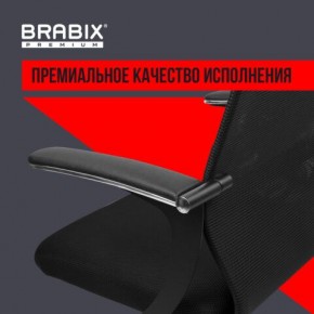 Кресло BRABIX PREMIUM "Ultimate EX-801" хром, плотная двойная сетка Х2, черное, 532917 в Заречном - zarechnyy.ok-mebel.com | фото 3