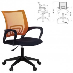 Кресло BRABIX "Fly MG-396" (оранжевое/черное) 532084 в Заречном - zarechnyy.ok-mebel.com | фото 2