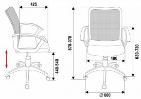 Кресло Бюрократ CH-590/BLACK в Заречном - zarechnyy.ok-mebel.com | фото 5