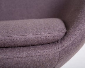 Кресло дизайнерское DOBRIN EGG, серая ткань AF7 в Заречном - zarechnyy.ok-mebel.com | фото 11