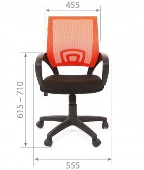 Кресло для оператора CHAIRMAN 696 black (ткань TW-11/сетка TW-01) в Заречном - zarechnyy.ok-mebel.com | фото 4