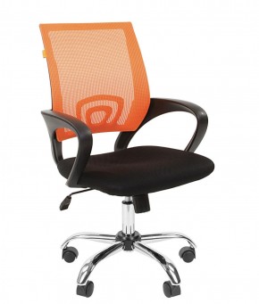 Кресло для оператора CHAIRMAN 696 хром (ткань TW-11/сетка TW-66) в Заречном - zarechnyy.ok-mebel.com | фото 2