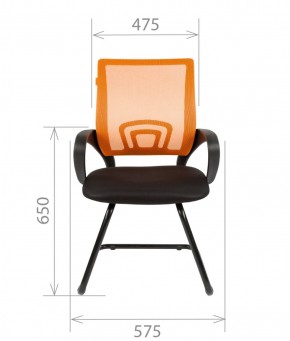 Кресло для оператора CHAIRMAN 696 V (ткань TW-11/сетка TW-01) в Заречном - zarechnyy.ok-mebel.com | фото 5