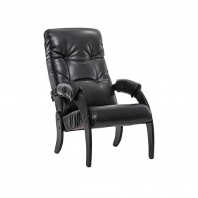 Кресло для отдыха Модель 61 Венге, к/з Vegas Lite Black в Заречном - zarechnyy.ok-mebel.com | фото 4