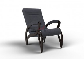 Кресло для отдыха Зельден 20-Т-ГР (ткань/венге) ГРАФИТ в Заречном - zarechnyy.ok-mebel.com | фото 1
