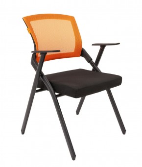 Кресло для посетителей CHAIRMAN NEXX (ткань стандарт черный/сетка DW-66) в Заречном - zarechnyy.ok-mebel.com | фото