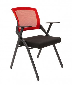 Кресло для посетителей CHAIRMAN NEXX (ткань стандарт черный/сетка DW-69) в Заречном - zarechnyy.ok-mebel.com | фото