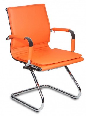 Кресло для посетителя Бюрократ CH-993-Low-V/orange оранжевый в Заречном - zarechnyy.ok-mebel.com | фото