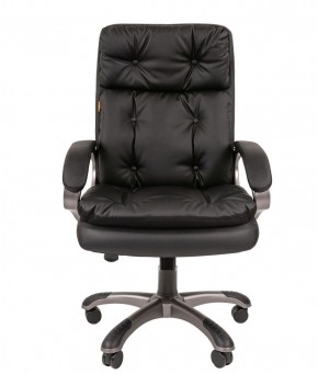 Кресло для руководителя  CHAIRMAN 442 (экокожа черная) в Заречном - zarechnyy.ok-mebel.com | фото 1