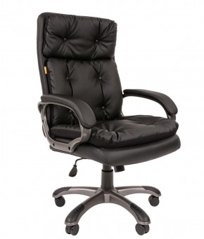 Кресло для руководителя  CHAIRMAN 442 (экокожа черная) в Заречном - zarechnyy.ok-mebel.com | фото 2