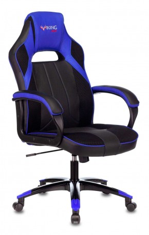 Кресло игровое Бюрократ VIKING 2 AERO BLUE черный/синий в Заречном - zarechnyy.ok-mebel.com | фото 1