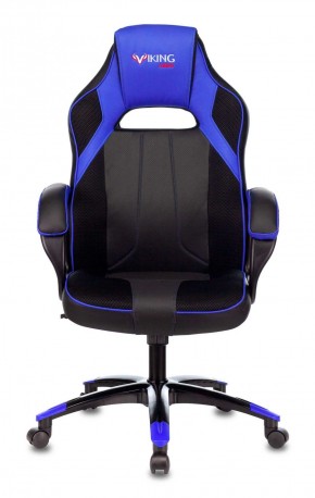 Кресло игровое Бюрократ VIKING 2 AERO BLUE черный/синий в Заречном - zarechnyy.ok-mebel.com | фото 2