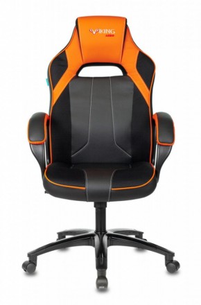 Кресло игровое Бюрократ VIKING 2 AERO ORANGE черный/оранжевый в Заречном - zarechnyy.ok-mebel.com | фото 2