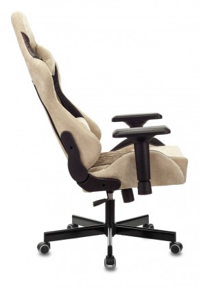 Кресло игровое Бюрократ VIKING 7 KNIGHT BR FABRIC коричневый/бежевый в Заречном - zarechnyy.ok-mebel.com | фото 2