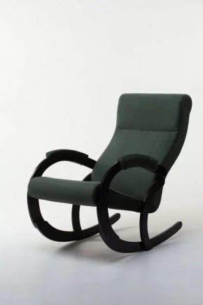 Кресло-качалка КОРСИКА 34-Т-AG (зеленый) в Заречном - zarechnyy.ok-mebel.com | фото 1