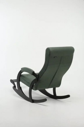 Кресло-качалка МАРСЕЛЬ 33-Т-AG (зеленый) в Заречном - zarechnyy.ok-mebel.com | фото 2