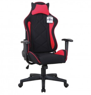 Кресло компьютерное BRABIX GT Racer GM-101 + подушка (ткань) черное/красное (531820) в Заречном - zarechnyy.ok-mebel.com | фото 1