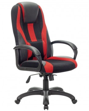 Кресло компьютерное BRABIX PREMIUM "Rapid GM-102" (экокожа/ткань, черное/красное) 532107 в Заречном - zarechnyy.ok-mebel.com | фото 1