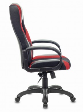 Кресло компьютерное BRABIX PREMIUM "Rapid GM-102" (экокожа/ткань, черное/красное) 532107 в Заречном - zarechnyy.ok-mebel.com | фото 3