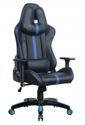 Кресло компьютерное BRABIX "GT Carbon GM-120" (черное/синее) 531930 в Заречном - zarechnyy.ok-mebel.com | фото