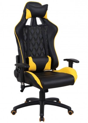 Кресло компьютерное BRABIX "GT Master GM-110" (черное/желтое) 531927 в Заречном - zarechnyy.ok-mebel.com | фото