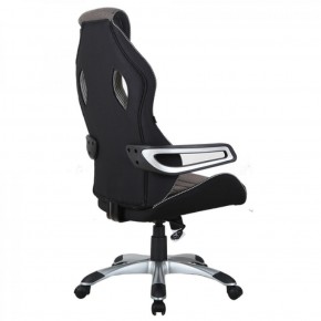 Кресло компьютерное BRABIX Techno GM-002 (ткань) черное/серое, вставки белые (531815) в Заречном - zarechnyy.ok-mebel.com | фото 5