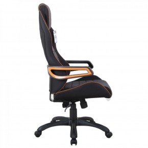 Кресло компьютерное BRABIX Techno Pro GM-003 (ткань черное/серое, вставки оранжевые) 531813 в Заречном - zarechnyy.ok-mebel.com | фото 3