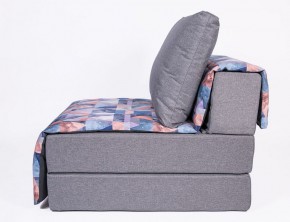 Кресло-кровать бескаркасное Харви (серый-сноу деним) в Заречном - zarechnyy.ok-mebel.com | фото 3