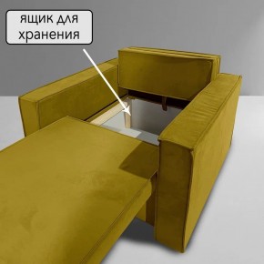 Кресло-кровать Принц КК1-ВГ (велюр горчичный) в Заречном - zarechnyy.ok-mebel.com | фото 8