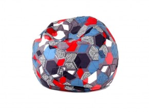 Кресло-мешок Мяч M (Geometry Slate) в Заречном - zarechnyy.ok-mebel.com | фото 1