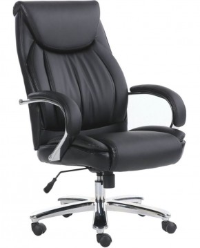 Кресло офисное BRABIX PREMIUM "Advance EX-575" (хром, экокожа, черное) 531825 в Заречном - zarechnyy.ok-mebel.com | фото 1