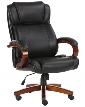 Кресло офисное BRABIX PREMIUM "Magnum EX-701" (дерево, рециклированная кожа, черное) 531827 в Заречном - zarechnyy.ok-mebel.com | фото 1